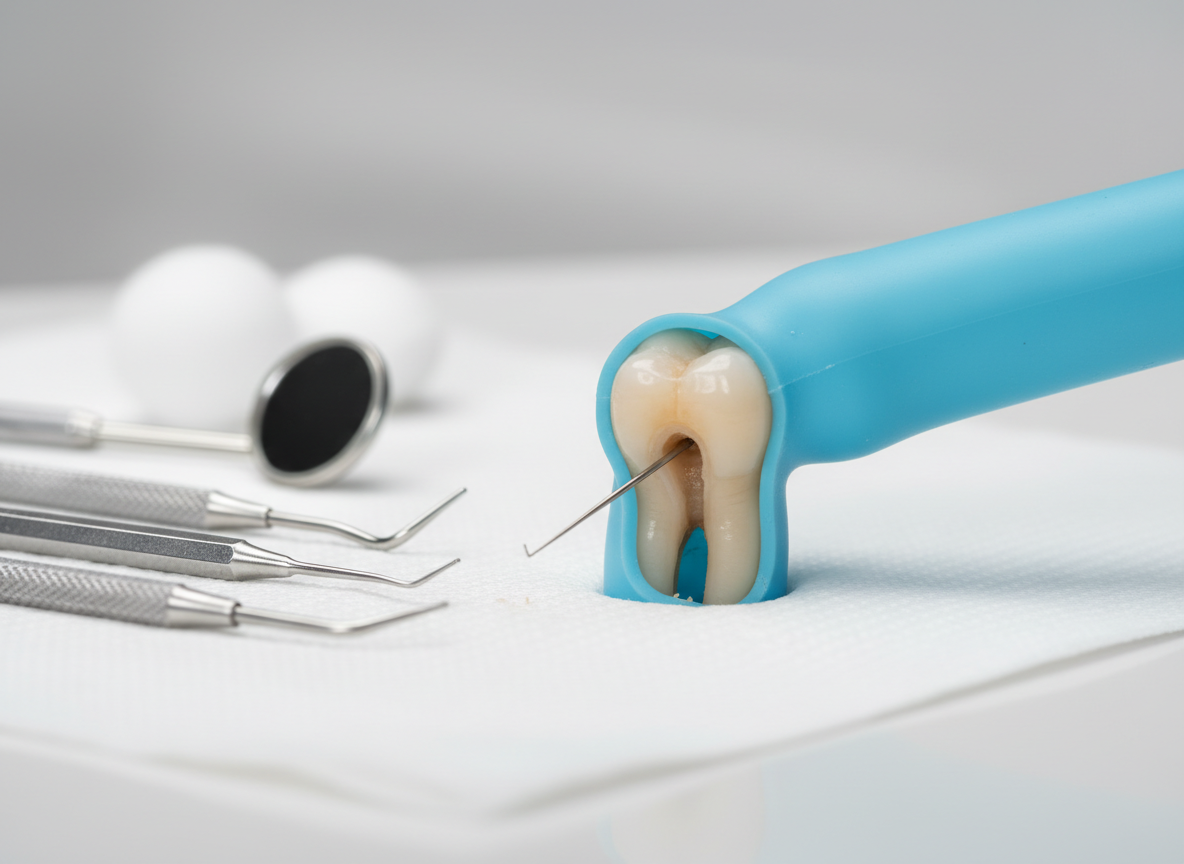 Leczenie zebow jednokanalowych