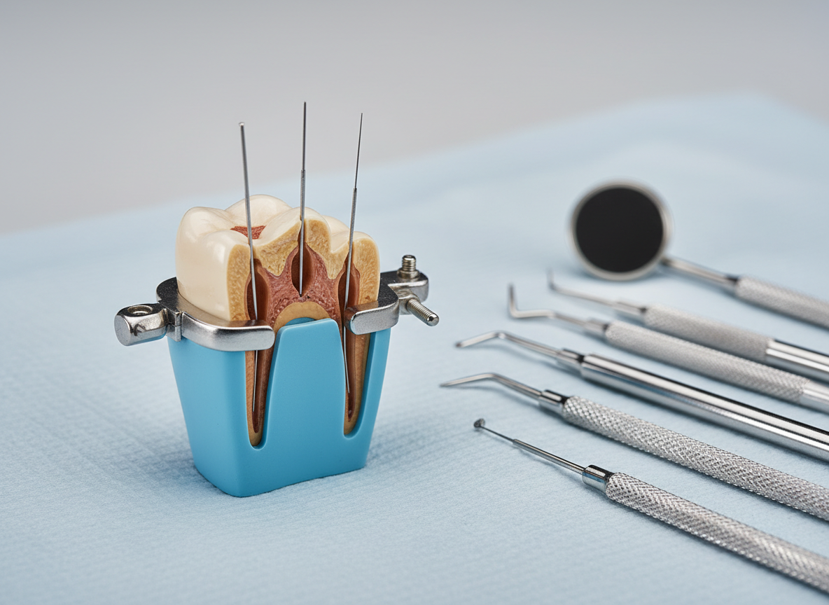 Leczenie zebow trzykanalowych